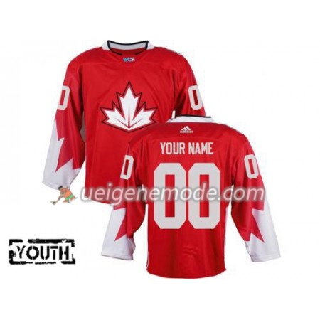 Kanada Trikot Custom 2016 World Cup Kinder Rot